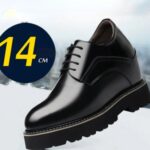 Super High Heels Business Men's Shoes Stage